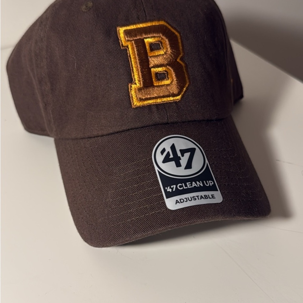 '47 Brand Brown Cap with Gold Lettering